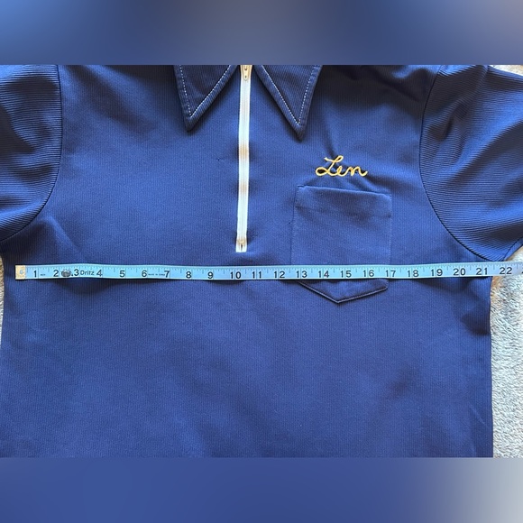 Authentic 1960’s Bowling Shirt size L - Picture 3 of 6